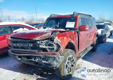 2023 Ford Bronco Outer Banks из США, поврежденный, VIN 1FMEE5BP0PLB15281